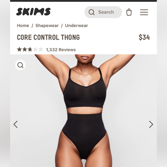Skims core control thong -new in box
Some
Boxes damaged when delivered - Picture 1 of 15